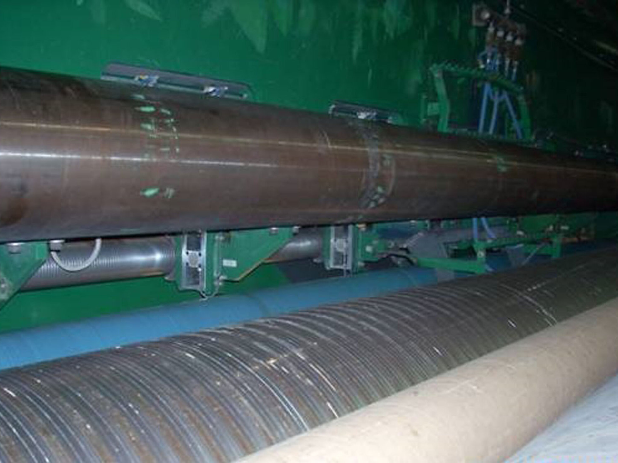 Web tension measurement installation using digital SLCAD load cells