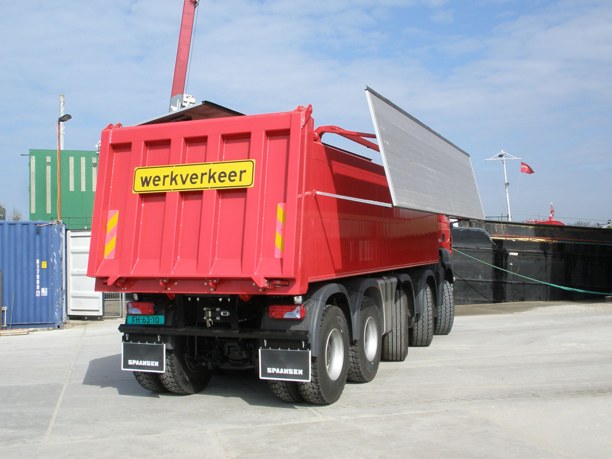 Eilersen digital load cells installed on trucks for mining industry