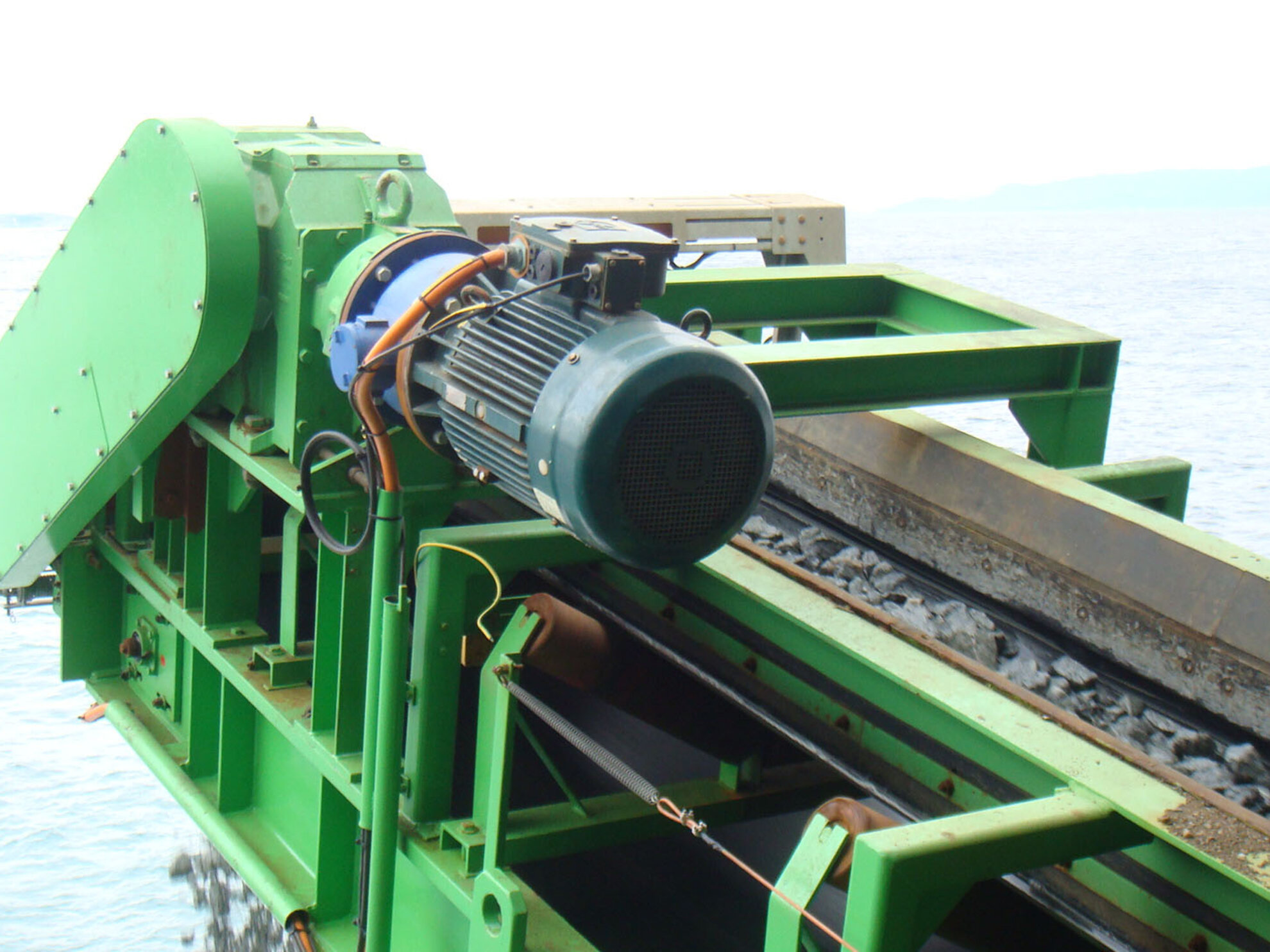 Eilersen load cells used in heavy duty belt scales