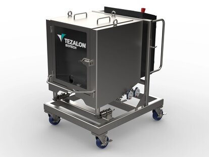 Single use jacketed-mixed