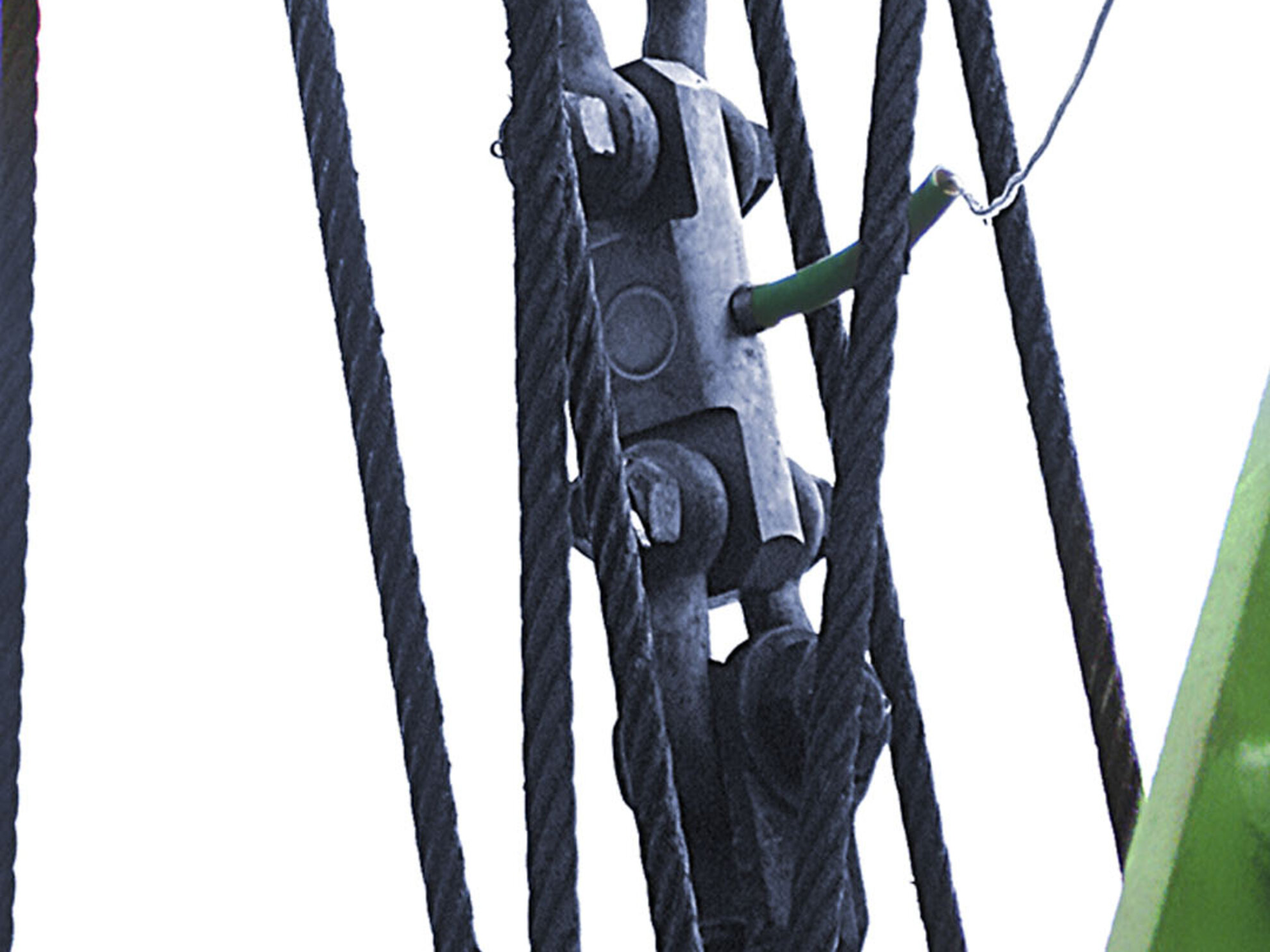 ATEX heavy duty tension load cell used in offshore installation