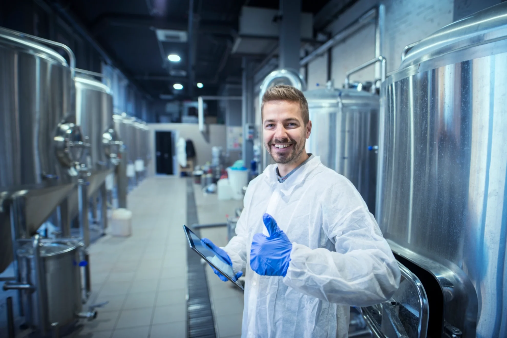 Stainless steel tanks