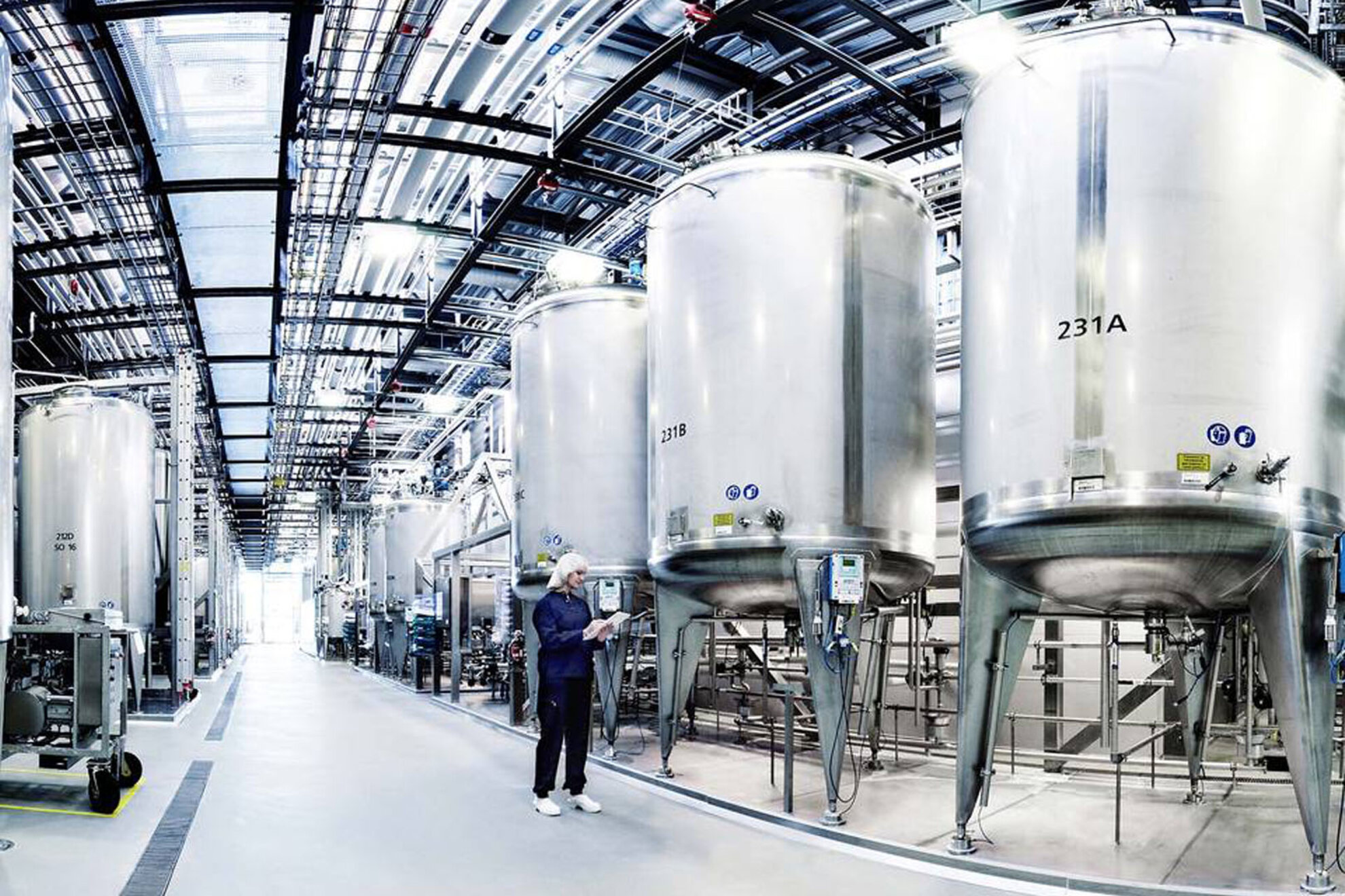 Eilersen capacitive load cells used for accurate process weighing